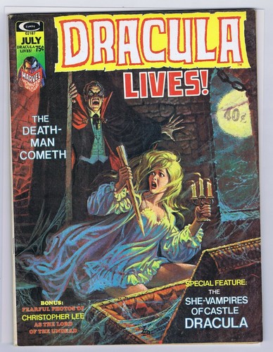 1974 Dracula Lives # 7 7.0