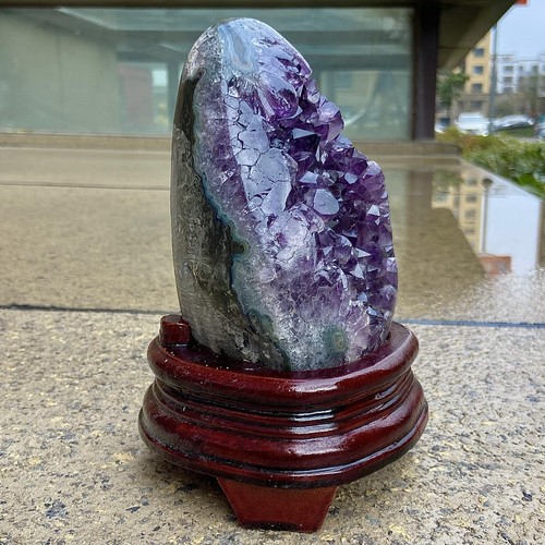 3.1LB Natural amethyst cave quartz crystal cluster mineral specimen healing - 第 5/12 張圖片