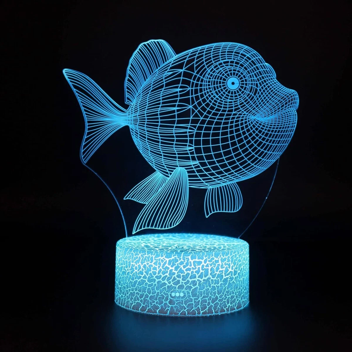 Fish top mood lamp