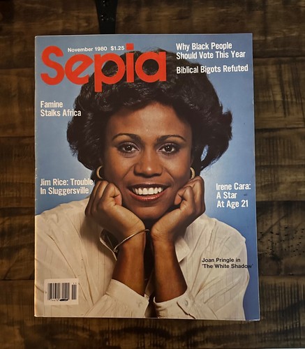 Vintage November 1980 SEPIA Magazine: Irene Cara (African American Interest)