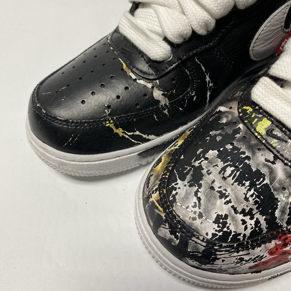 Nike Air Force 1 Black Low G-Dragon Peaceminusone Para-Noise Nike Air Force 1 Black Low G-Dragon Peaceminusone Para-Noise