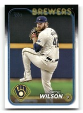 2024 Topps Update Series - #US45 Bryse Wilson