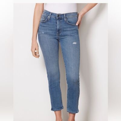 Edwin Elin Crop Straight jeans Wavelength sz 27