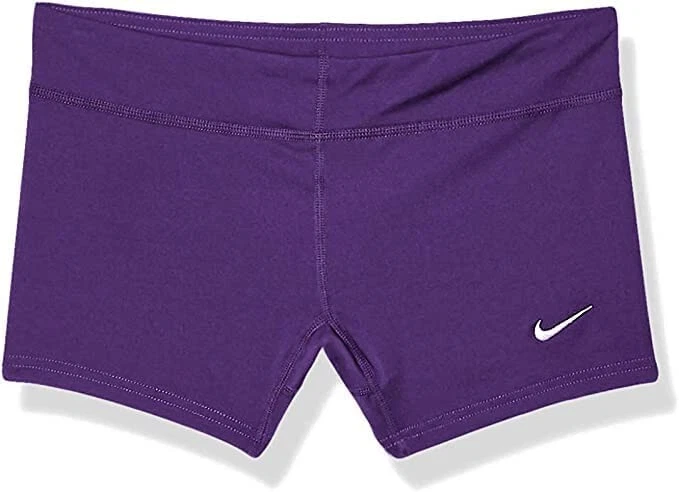 Nike Girls Performance Volleyball Shorts Purple Size XL X-large