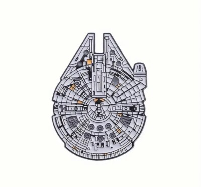 MILLENNIUM FALCON Enamel Pin (Star Wars, Disney) **NEW**