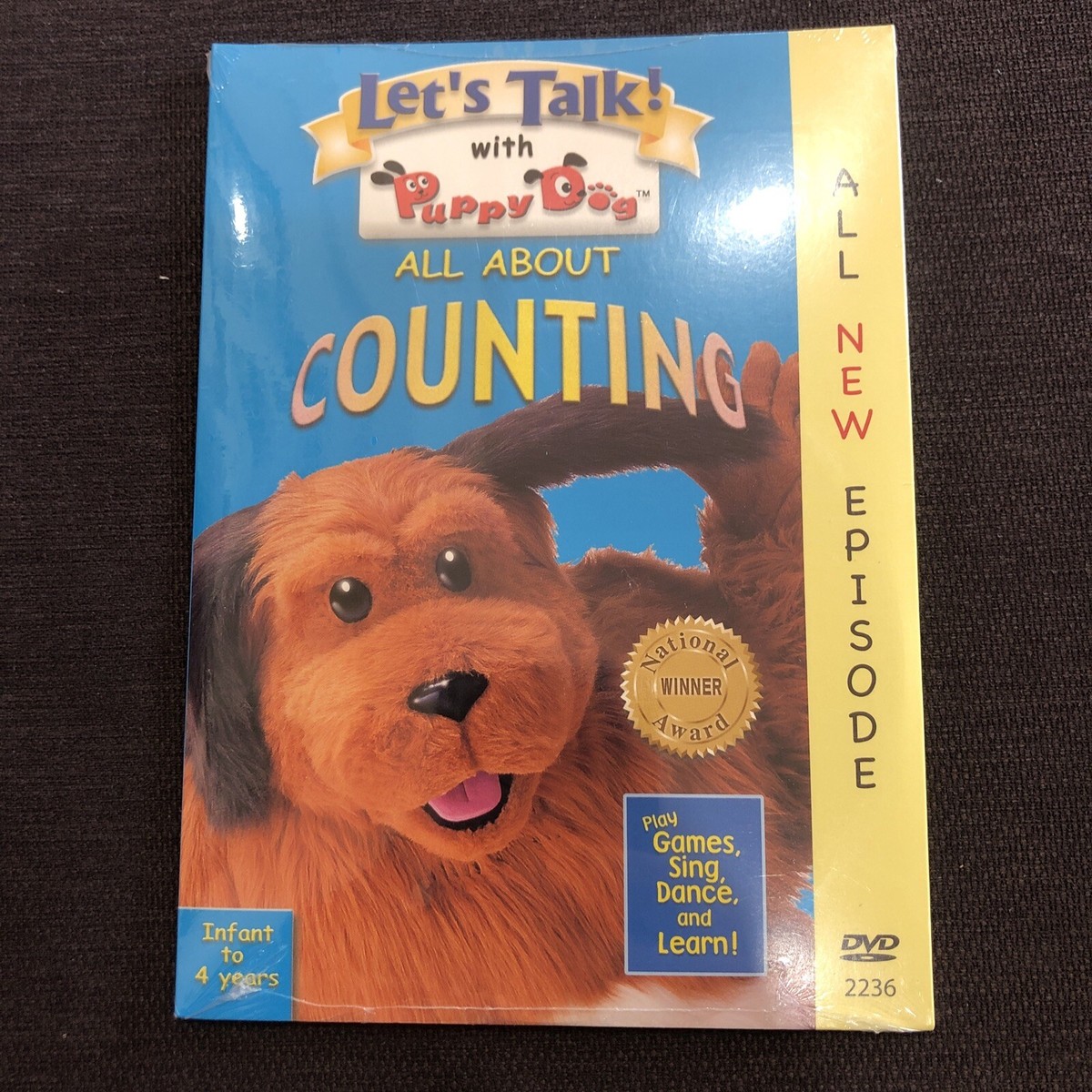 Let's Talk with Puppy Dog All About Counting DVD | eBay