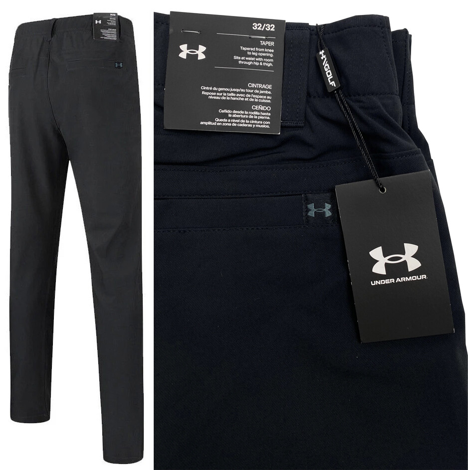 Golf Pant Under Armour Golf Trousers Black Under Armour Black Golf