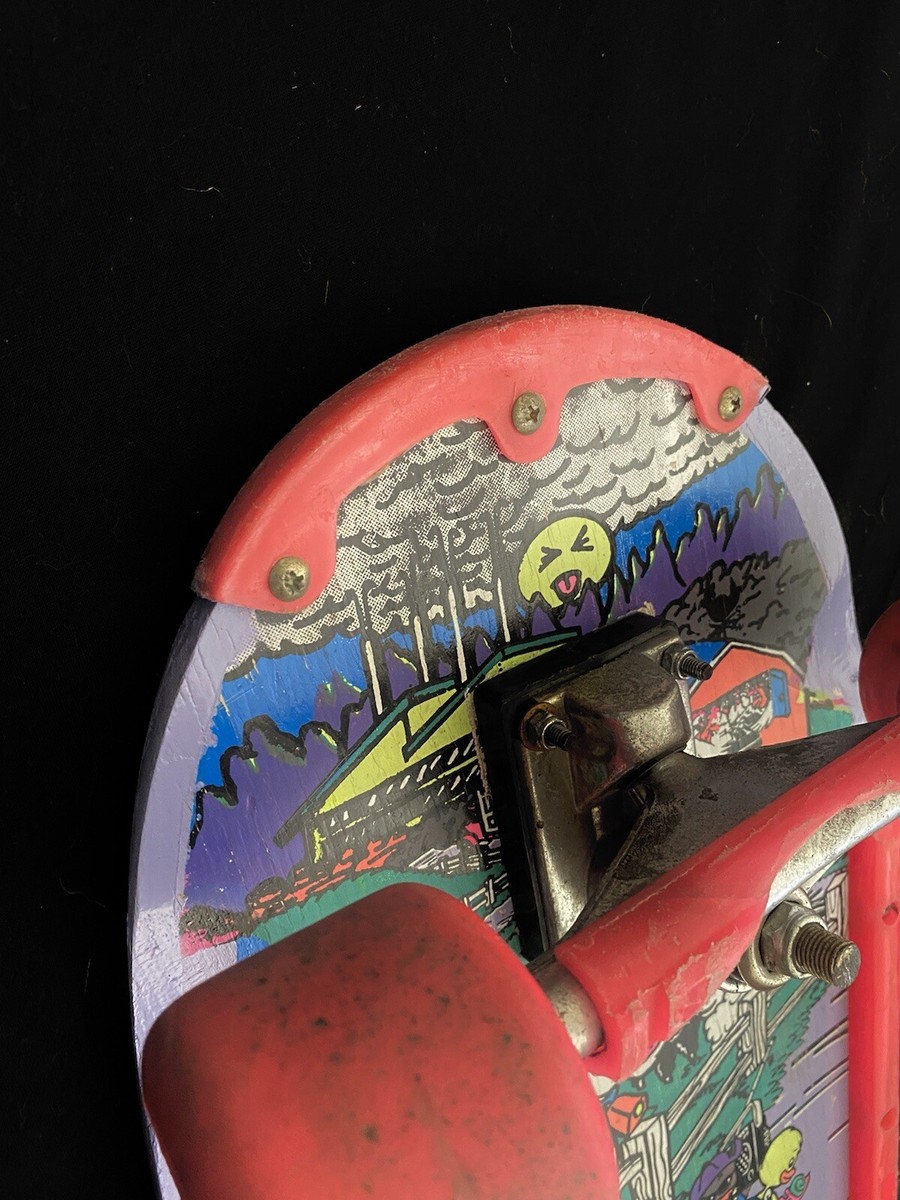 Skateboard Vintage Rolls Racer Années 80 - Modèle Barnyard Knock Off Inspiré Mike Vallely