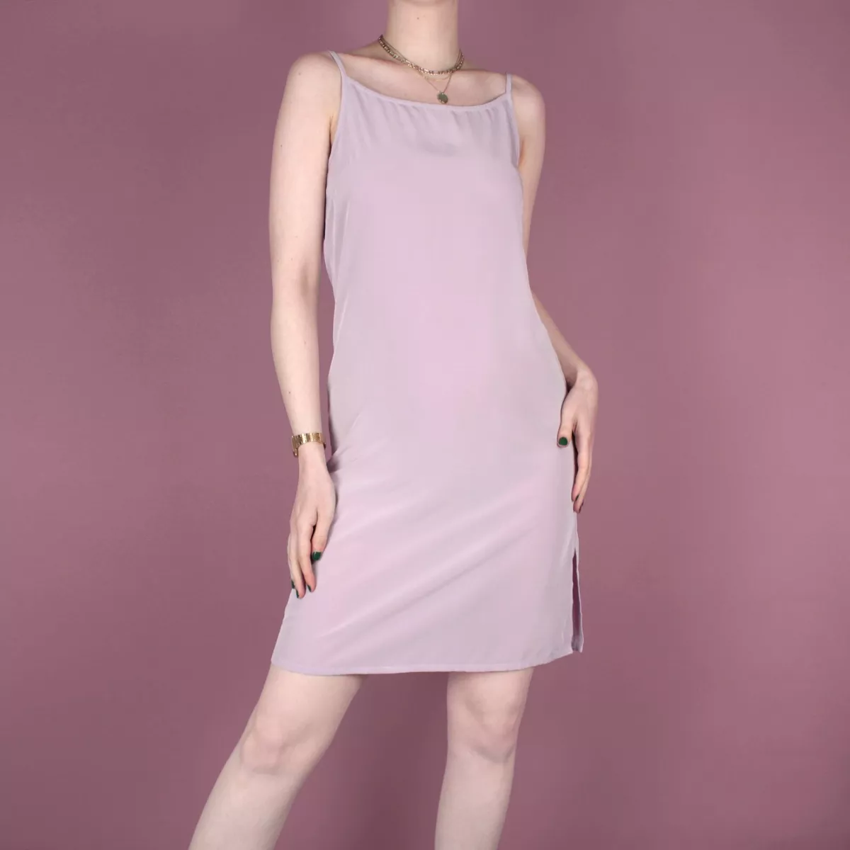 Light pink cami dress cheap
