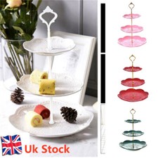 Afternoon Stand Detachable 3 Layer UK Tea Party Cup Wedding Dessert Cake Stand