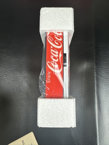 Vintage Coca-Cola Vending Machine AM FM Transistor Radio 1982 Complete Coke New! - Picture 14 of 14