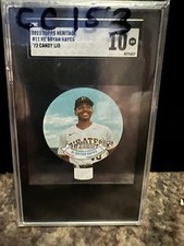 2021 Topps Heritage Ke'Bryan Hayes Rookie Card 1972 Candy Lid SP SGC 10