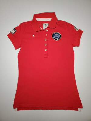 Gaastra Bol D or Mirabaud 2011 Edition 73 Woman s Red Polo Shirt Size S