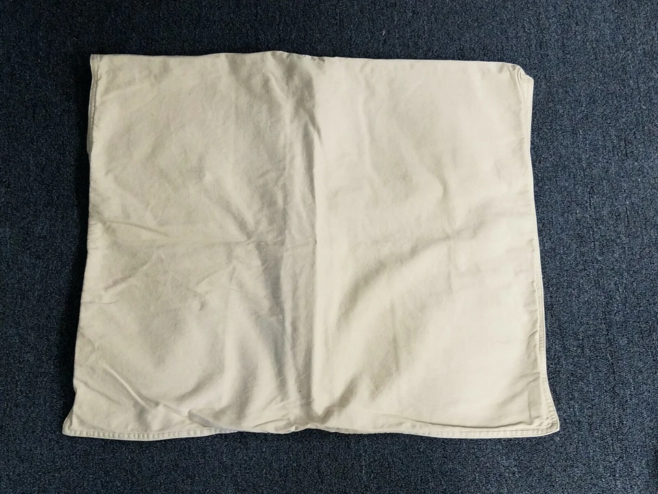 匹配品牌 米色 枕套 枕套 按钮 关闭 棉 19 x 23 — 第 2/4 张图片