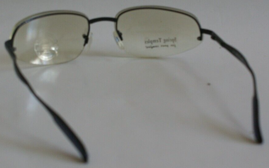 NWT Vintage Clear Tinted Mirrored semi-rimless Wrap around  display picture 2