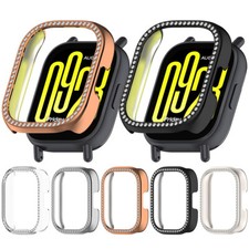Single Row Diamond Hollow Protective Case Watch Case for Redmi Watch5 Active