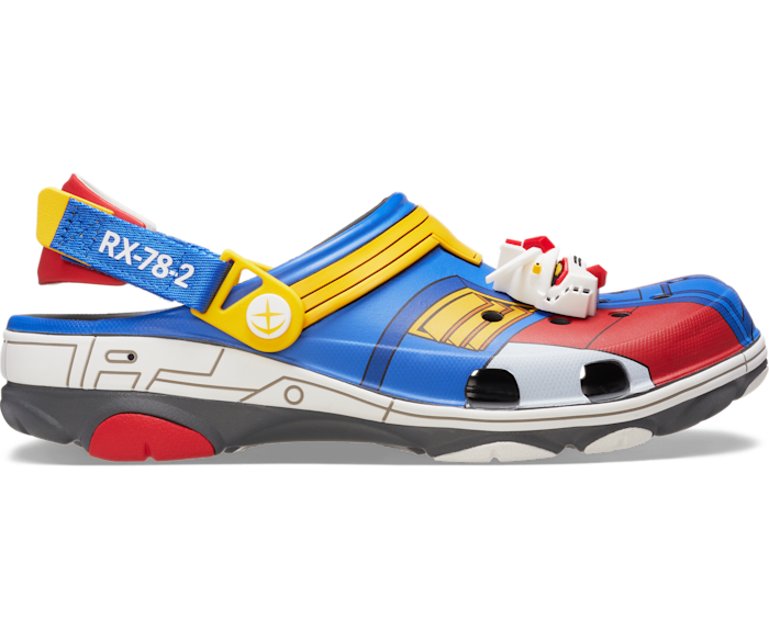 ★CROCS★GUNDAM X CROCS ALL TERRAIN CLOG★男女共用★ NEW CROCS X GUNDAM ALL TERRAIN CLOG 'RX-78-2' Men Size 8 W