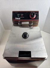 Winco EFS-16 Electric Countertop Single Well Deep Fryer 16 Lb.