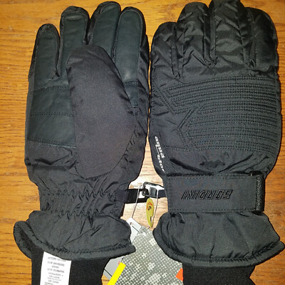 Gordini Aqua Bloc Ski Gloves Black Men s Medium M Winter Snowboard Mitts NEW