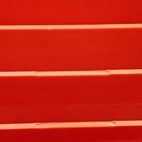 Vintage WT Rogers 7 Slot Mail Letter Paper Desk Organizer Sorter Plastic Orange - Picture 9 of 11