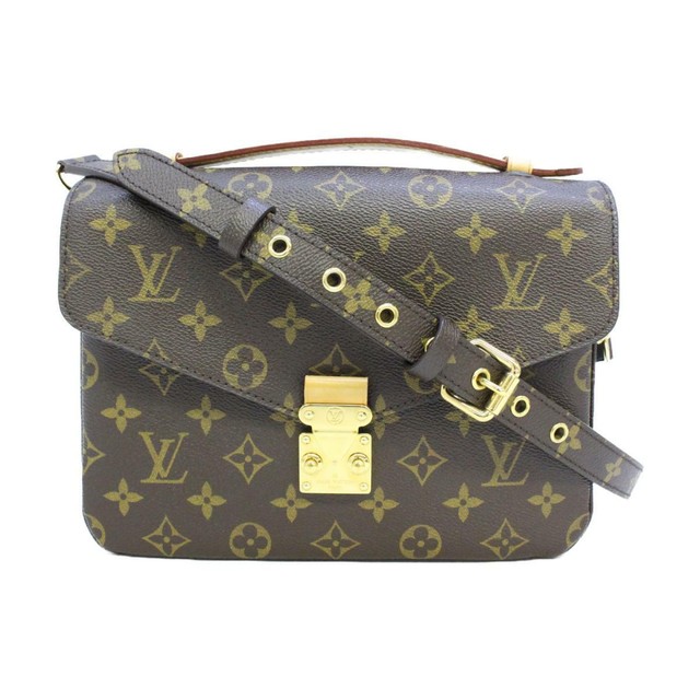 LOUIS VUITTON Pochette Metis MM 2WAY Hand Shoulder Bag M40780 Monogram Used LV | eBay