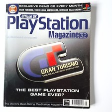 Official UK PlayStation Magazine GRAN TOURISMO May 1998 No. 32 SONY, Three Lions
