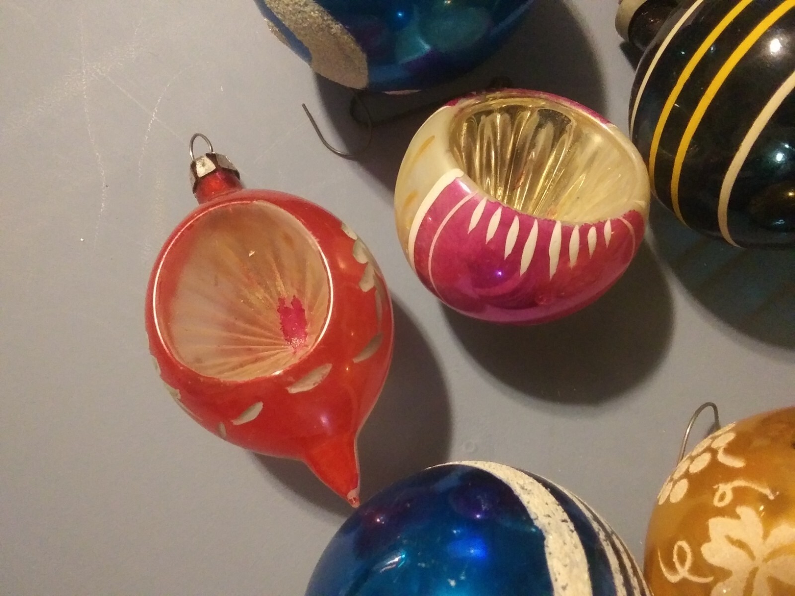 Lot Of Vintage Christmas Ornaments eBay