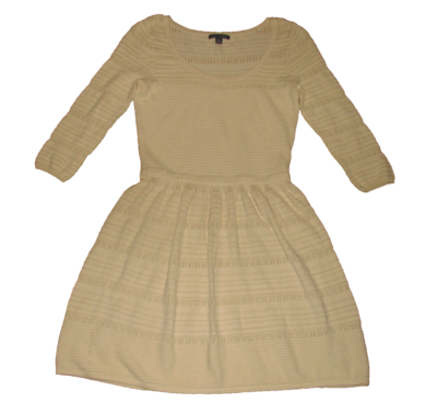 American Eagle Outfitters Ivory Knit Sweater Dress Size M American Eagle Outfitters Ivory Knit Sweater Dress Size M