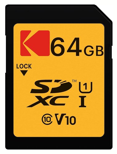 Kodak 64GB SDXC SD Card Class 10 UHS-1 HD Memory Card V10 85 MB/S (UK Stock) NEW - Picture 11 of 24