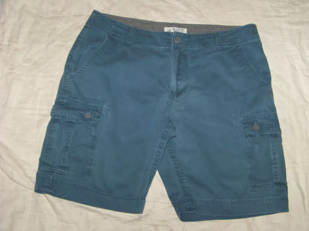Rustic blue cargo best sale shorts