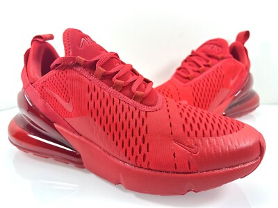 靴 NIKE AIR MAX 270 UNIVERSITY / TRIPLE RED Nike AIR MAX 270 Men's Shoe University Triple Red US Size 10