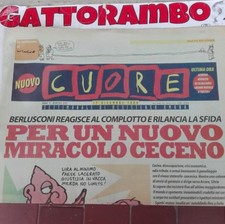 Cuore settimanale satirico n.202 anno 1994 - ottimo