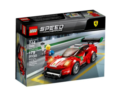 LEGO 75886 Speed Champions Ferrari 488 GT3 Scuderia Corsa *Damaged Box but New*