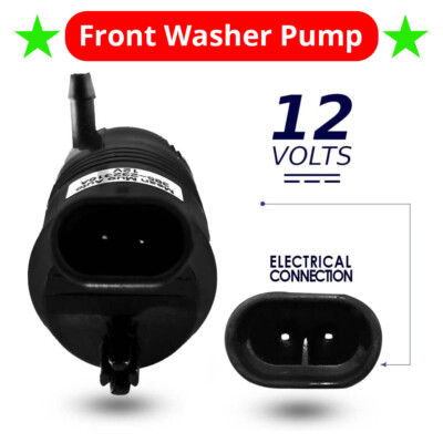 Car Windshield Washer Pump With Grommet - Replacement For Chevy, GMC, Buick, Cadillac Models