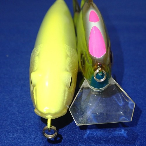 Deps Huge Pencil Walker R 225mmF Sound & Bull Doze 160mmF Set of 2 from Japan - Picture 20 of 20