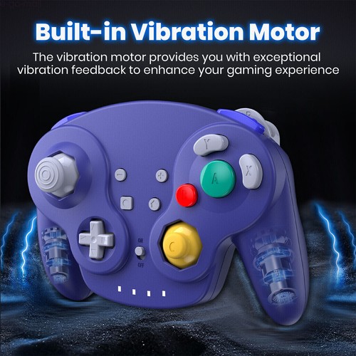 2.4G Gamecube Wavebird Wireless Controller Rumble Gamepad for Switch NGC PC MAC - Picture 27 of 49
