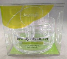 DayLogic Beauty Organizer Load  Stow Trays Makeup Tools Storage Essentials New