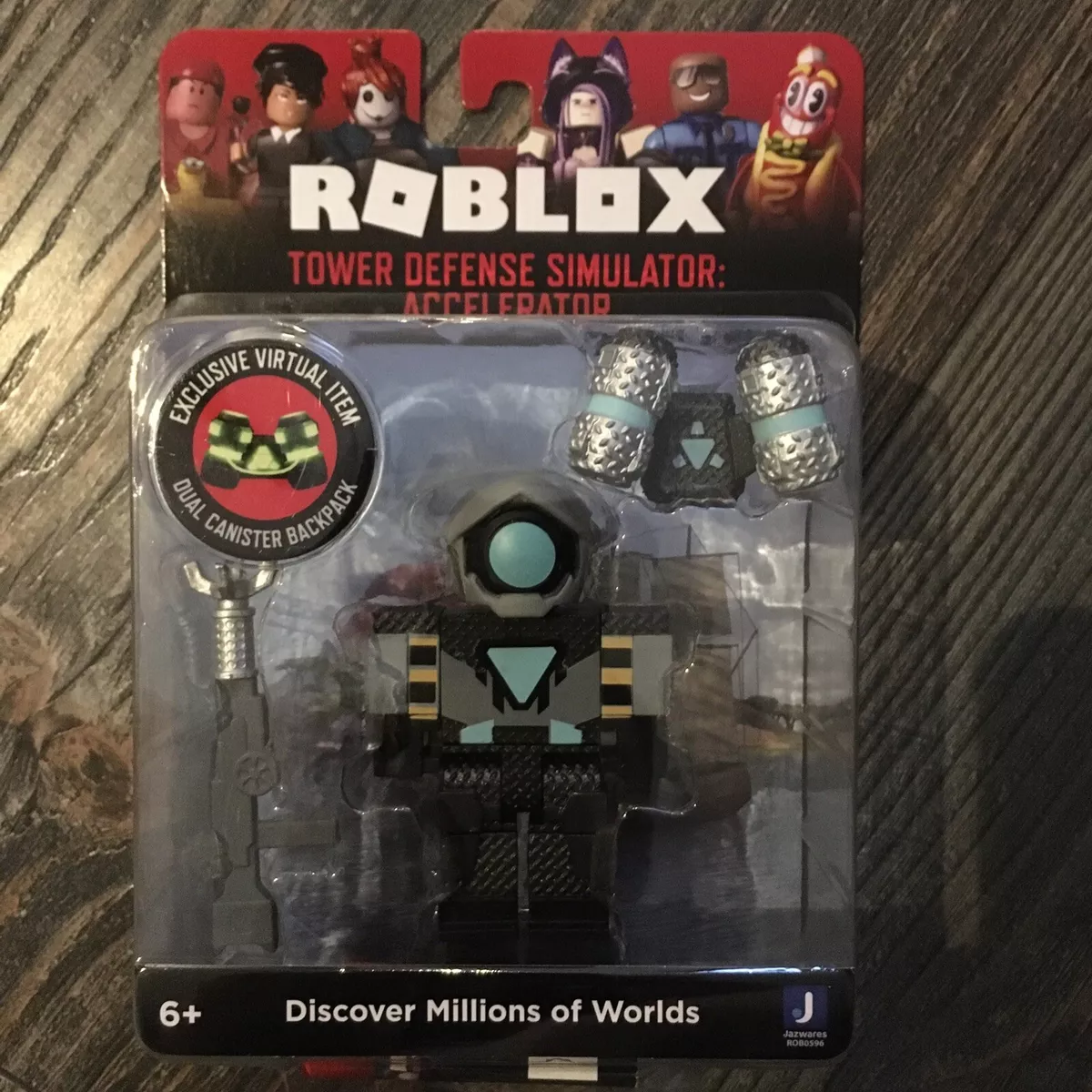 1FRE Roblox 3 Figure, Series 11 Tower Defense Simulator: Accelerator (NO  CODE)