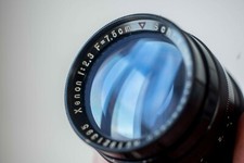   RARE  Schneider Xenon arriflex 7.5cm f/2.3 Old coating version