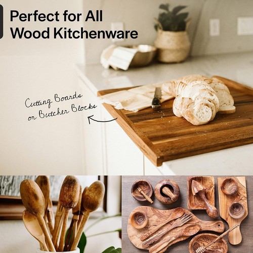 Wood Butcher Block Oil - 12oz Mineral Oil for Protection and Restoration - Picture 11 of 11