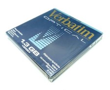 Verbatim VBR5E4 5.25" Formatted Rewritable Optical Disk 1.3GB Capacity