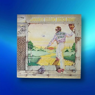 ELTON JOHN Goodbye Yellow Brick Road UK Yellow Vinyl 2LP STRAWBERRY DJM NM/EX