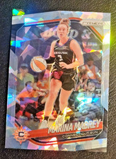 Marina Mabrey Cracked Ice Prizm ( 2025 Panini Prizm WNBA #18 Sun Tempo NM )