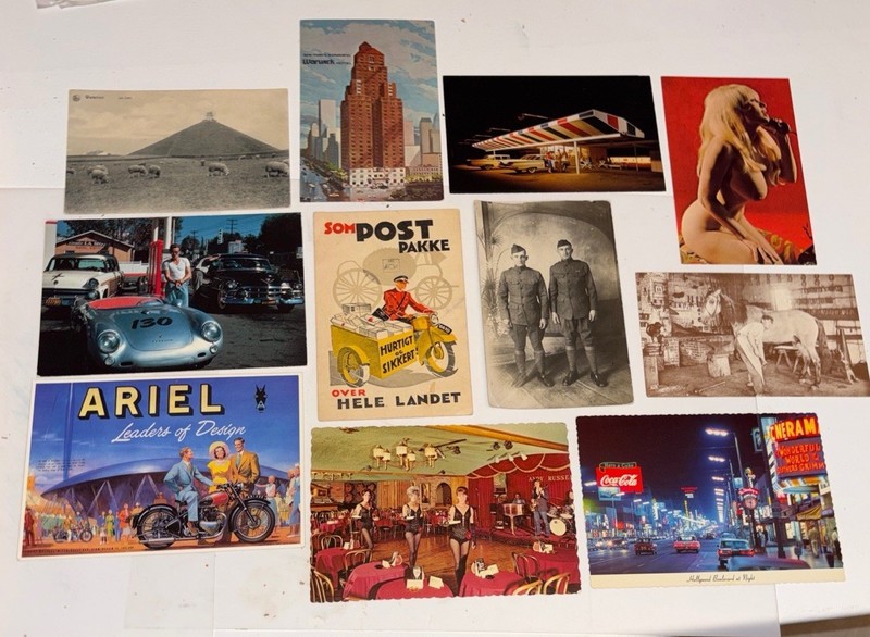 Postcard Lot Of 11 Fantastic Cards. Love This Set. No Reserve. Nice Lot*********