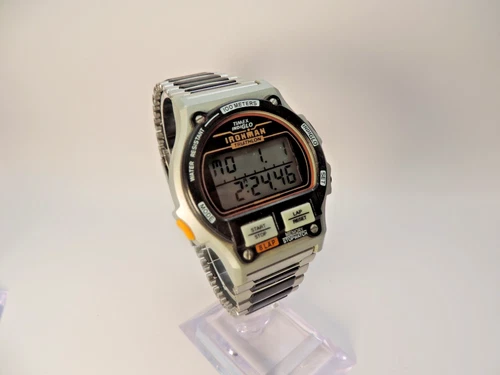 1994 Vintage Timex Ironman Triathlon Digital Watch Original Band