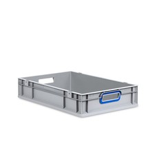 aidB Eurobox NextGen 2.0-Griffe offen-Blau-600x400x120mm - 1 St&uuml;ck
