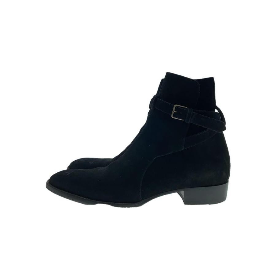 Stivali Saint Laurent Jodhpur neri scamosciati taglia 43 uomo autentici