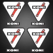 KONI Racing Stickers x 8 Goodwood Classic Racing Touring Car