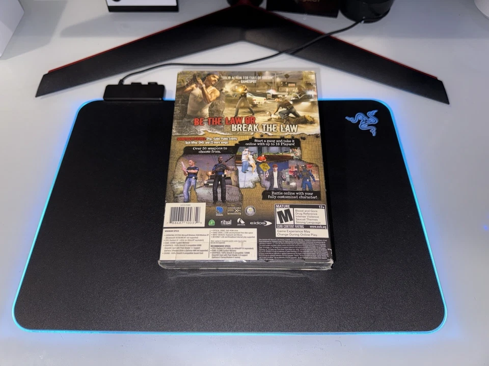 25 to Life (PC, DVD-ROM 2006) Eidos - Sealed - Signed By Dev’s - Mint Small Box - Image 3 of 4