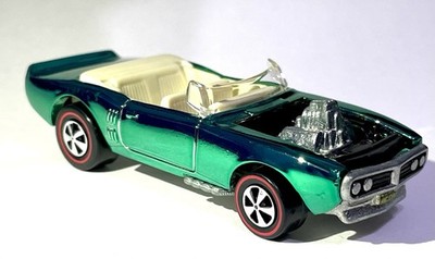   Hot Wheels  CUSTOM MADE LIGHT MY FIREBIRD Fire Redline Spectraflame Green